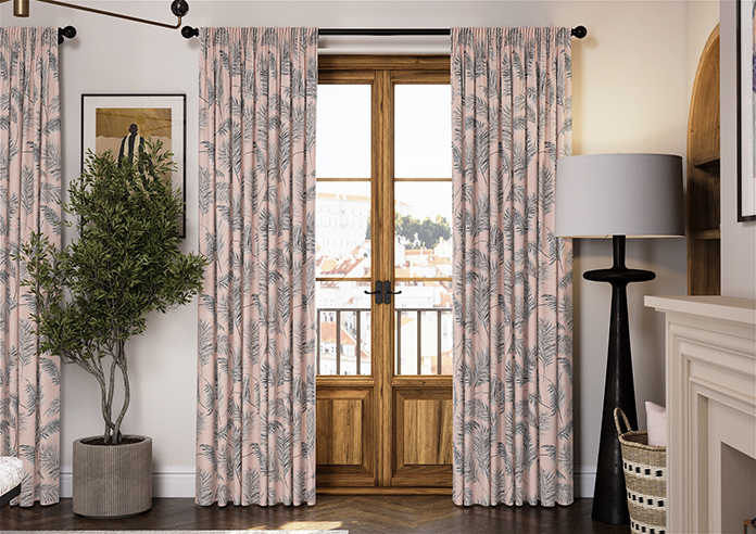 Pampas Grass, Sorbet - Made to Measure Curtain - Image 3